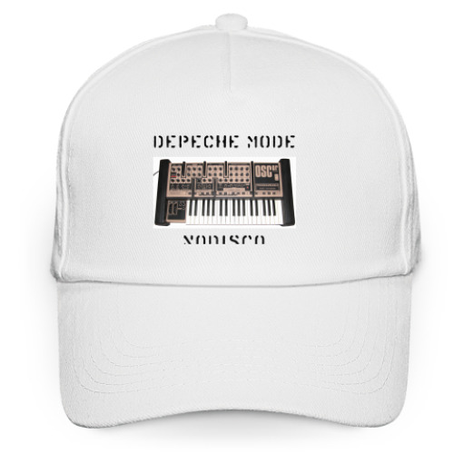 Кепка бейсболка с принтом Depeche Mode
