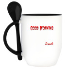 Кружка с ложкой