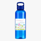 Прозрачная спортивная бутылка