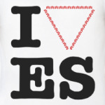 майка I love ES