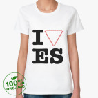 Женская футболка органик