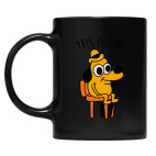 Кружка цветная UV-DTF