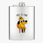 Фляжка стальная