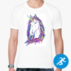 Мужская спортивная футболка