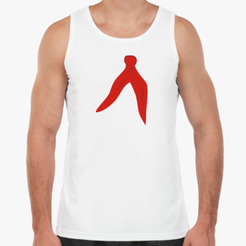 Майка с принтом Пионерский галстук