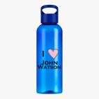 Прозрачная спортивная бутылка