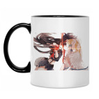 Кружка двухцветная