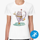 Женская спортивная футболка