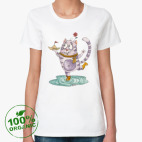 Женская футболка органик