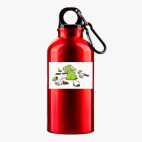 Металлическая бутылка 400 мл UV-DTF