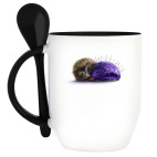 Кружка с ложкой