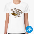 Женская спортивная футболка