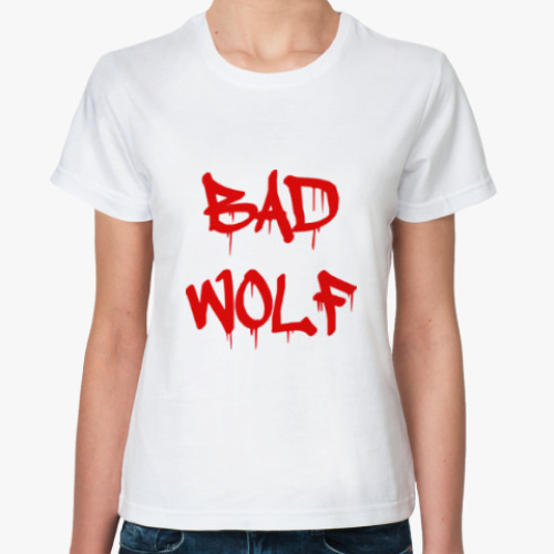 Классическая футболка BAD WOLF Доктор Кто