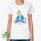 Женская футболка органик