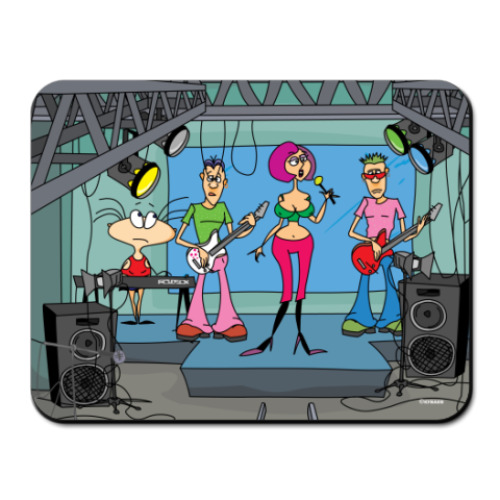 Коврик для мыши 'попсятина'