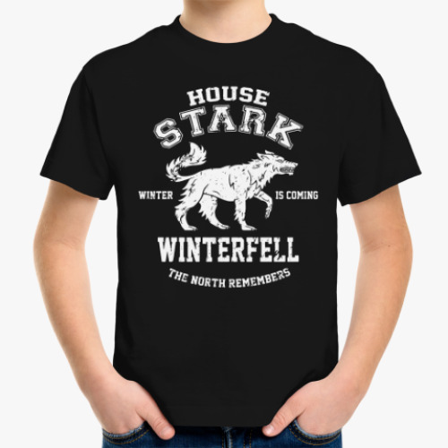 Детская футболка Игра престолов.Винтерфелл