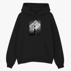 Толстовка худи оверсайз