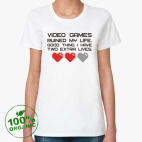 Женская футболка органик