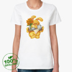 Женская футболка органик