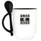 Кружка с ложкой