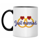 Кружка двухцветная