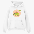 Толстовка худи оверсайз