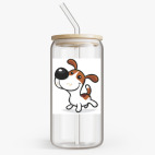 Банка с бамбуковой крышкой