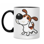 Кружка двухцветная