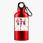 Металлическая бутылка 400 мл UV-DTF