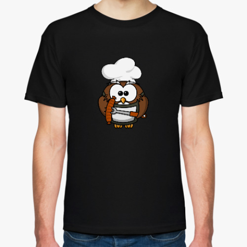 Футболка с принтом Повар