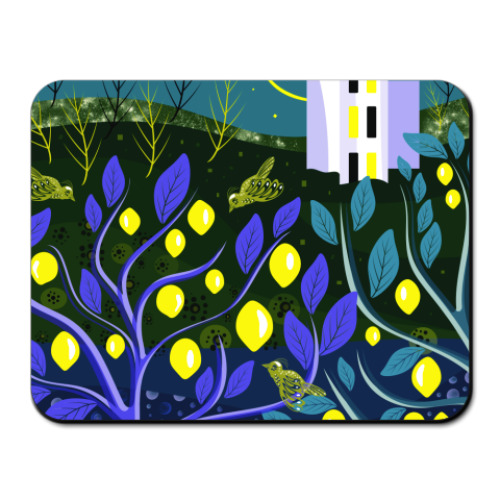 Коврик для мыши с принтом СТРАНА ЛИМОНИЯ