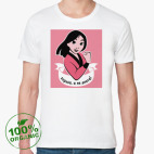 Мужская футболка органик