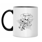 Кружка двухцветная