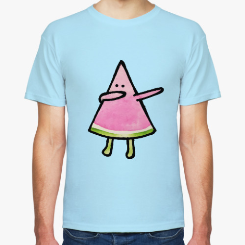 Футболка с принтом Даб арбуз