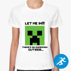 Женская спортивная футболка