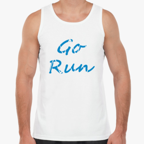 Майка Go Run (blue)