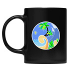 Кружка цветная UV-DTF