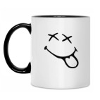 Кружка двухцветная