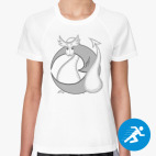 Женская спортивная футболка