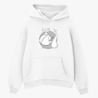 Толстовка худи оверсайз