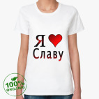 Женская футболка органик