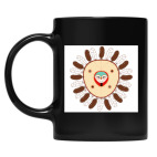 Кружка цветная UV-DTF