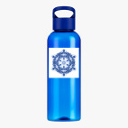 Прозрачная спортивная бутылка