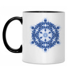 Кружка двухцветная