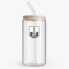 Банка с бамбуковой крышкой