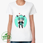 Женская футболка органик