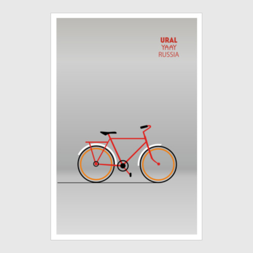Постер с принтом URAL