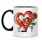 Кружка двухцветная