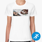 Женская спортивная футболка