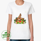 Женская футболка органик